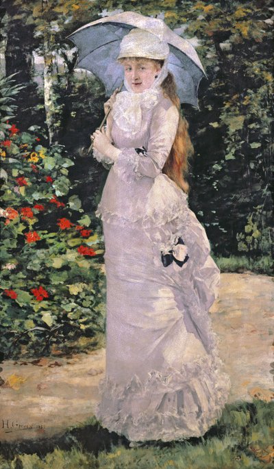 Madame Valtesse de la Bigne, 1889 by Henri Gervex